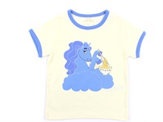 Mini Rodini t-shirt blue unicorn noodles